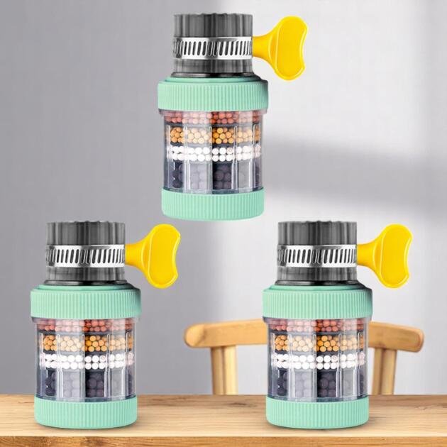(৩ পিস)6-Layers Water purifier magnetic filter tap