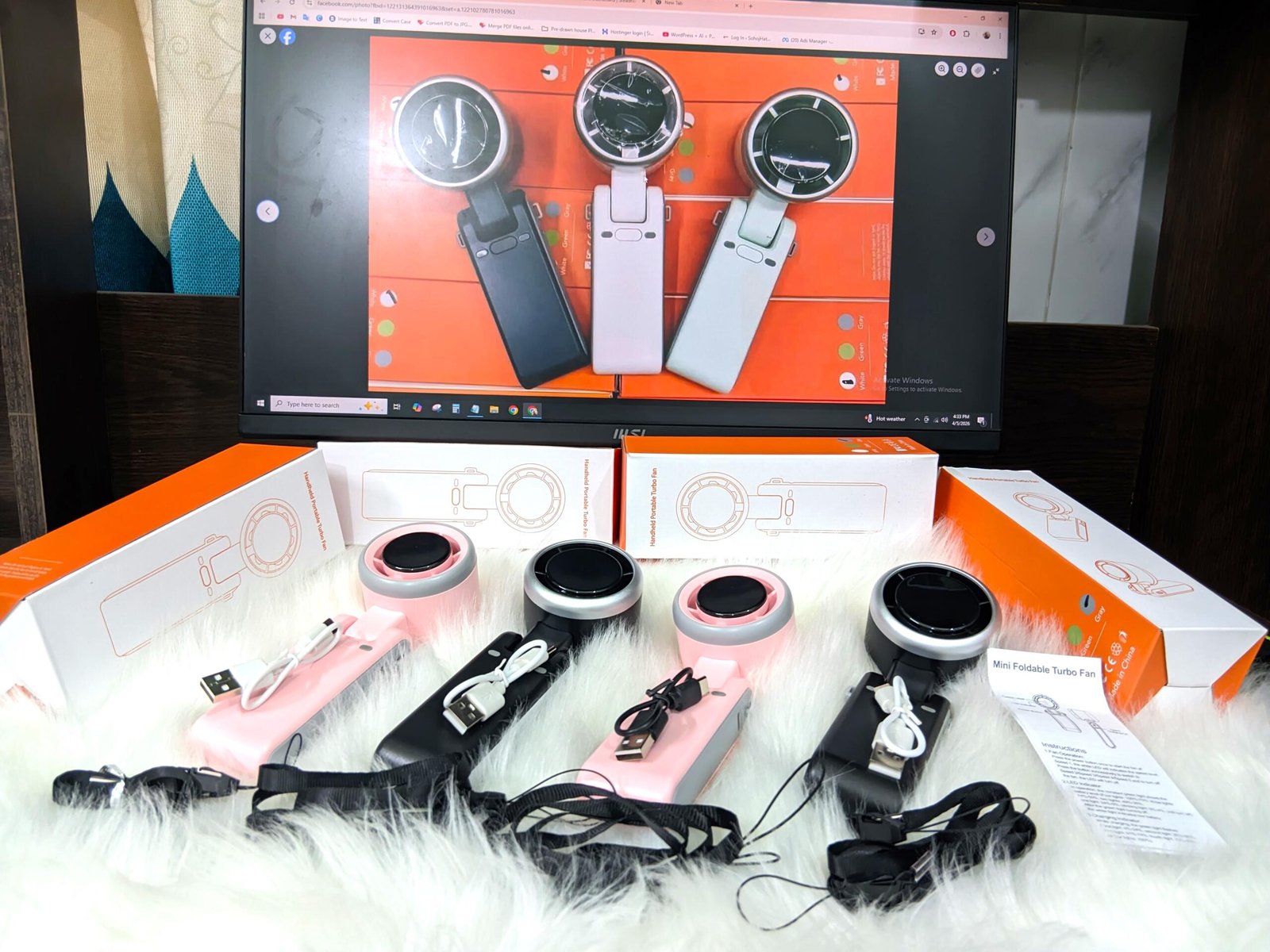 Handheld Portable Turbo Mini Fan - Image 6