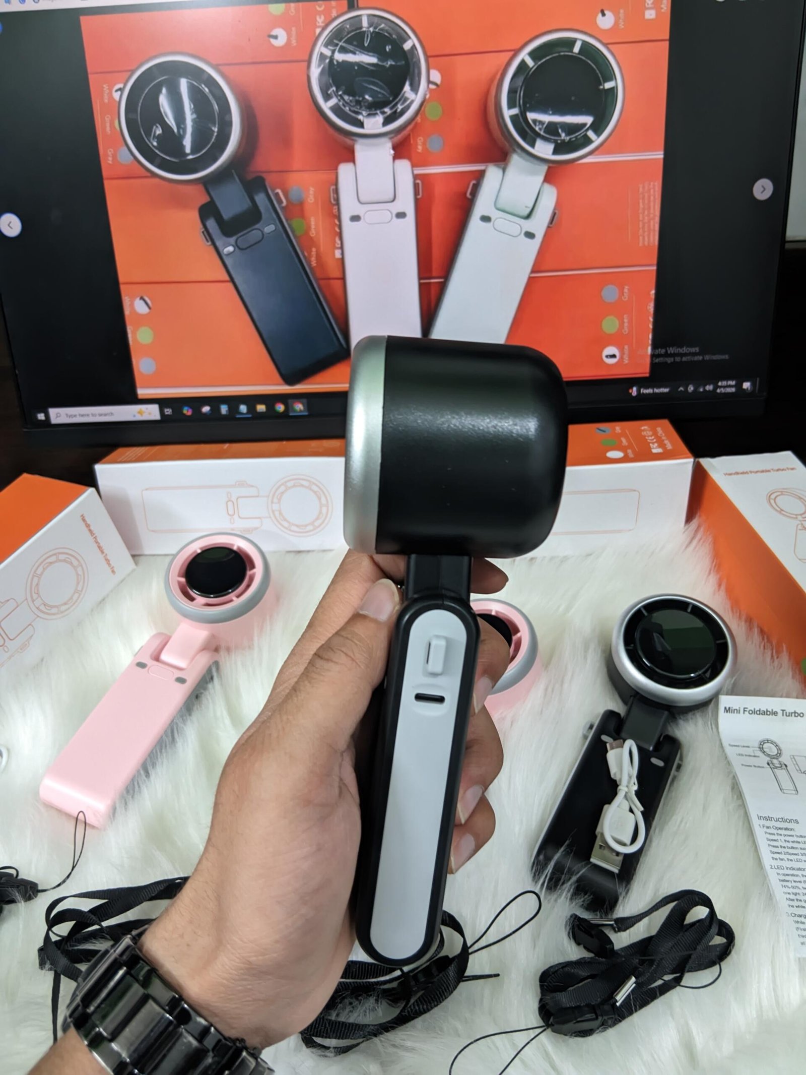 Handheld Portable Turbo Mini Fan - Image 7